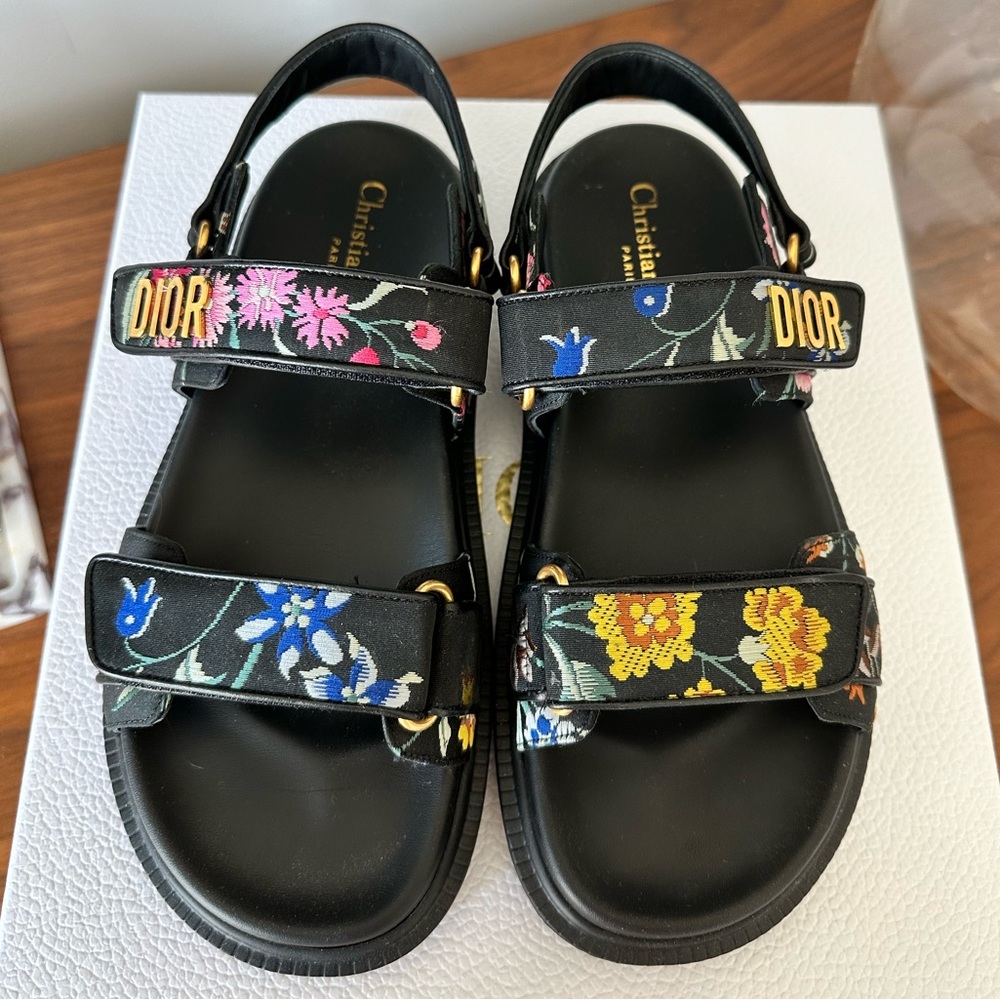 DIORACT PETITE FLEURS DAD SANDAL